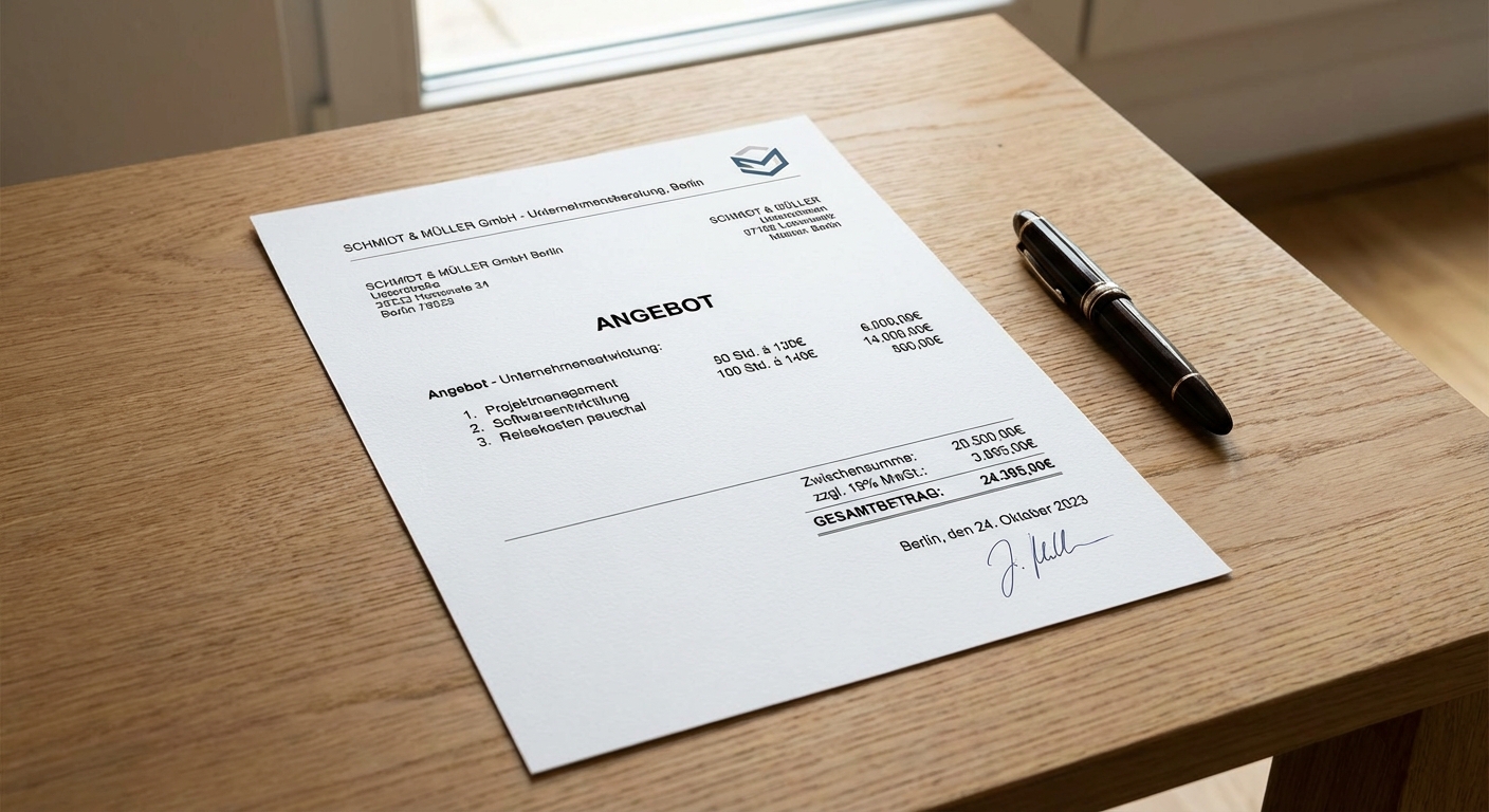 Illustration: Angebotserstellung automatisieren